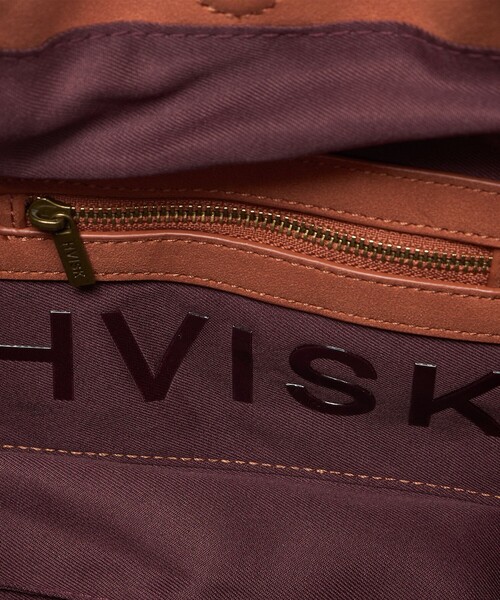 HVISK(ヴィスク)の「<HVISK>ARCANE 2WAYドロスト ショルダーバッグ(ショルダーバッグ・レディース・ダークブラウン/ダークオレンジ・FREE)」の20枚目の写真