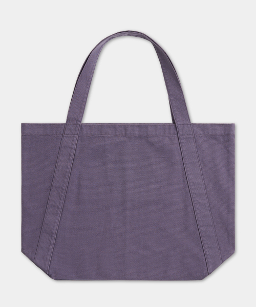 EXCONTAINER（エックスコンテナ）の「ラフキャンバスビッグショッパーバッグ (PURPLE)（ショルダーバッグ・メンズ・その他・FREE）」の2枚目の写真