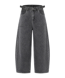 Crux Curved Denim Pants Gray
