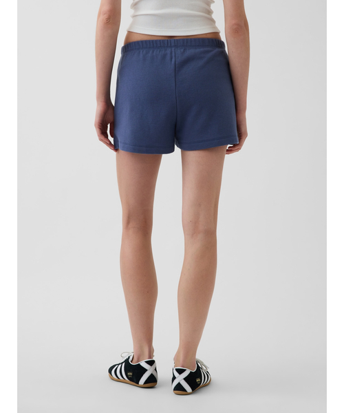 GAP(ギャップ)の「リラックスフィット イージーウエスト ショートパンツ(スウェットパンツ・レディース・ブルー/オリーブ/ダークブラウン/アイボリー・S/XXS/XS/L/M)」の12枚目の写真