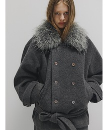 Katrin TOKYO（カトリーントーキョー）の「【10 9-10 15先行受注商品】2way belted pea coat（ピーコート）」