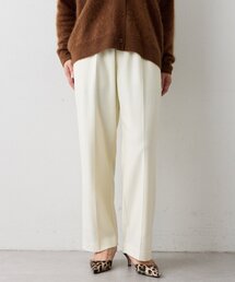 〈WEB限定カラーあり〉サキソニーウールパンツ
