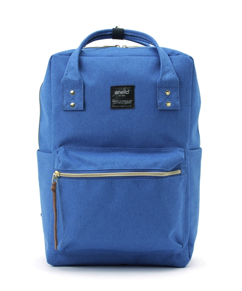 anello（アネロ）の「【anello】モクポリスクエアリュック（バックパック/リュック・レディース・ブラック/グリーン/ネイビー/グレー/エメラルドブルー・ONE SIZE）」の4枚目の写真