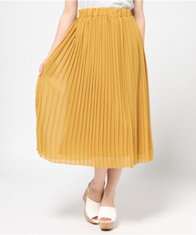 N.（N. Natural Beauty Basic） | シフォンプリーツスカート(スカート)