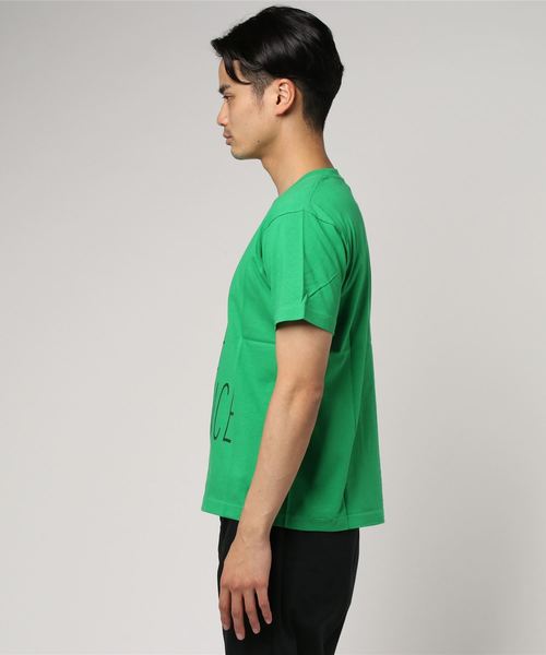 FACTOTUM(ファクトタム)の「プリントT IN THE SILENCE FACTOTUM/ファクトタム(Tシャツ/カットソー・メンズ・ホワイト/ブラック/グリーン・46/44/48)」の4枚目の写真