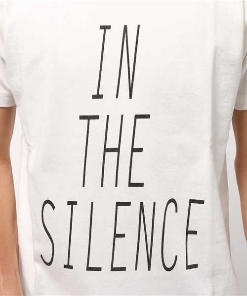 FACTOTUM(ファクトタム)の「プリントT IN THE SILENCE FACTOTUM/ファクトタム(Tシャツ/カットソー・メンズ・ホワイト/ブラック/グリーン・46/44/48)」の8枚目の写真