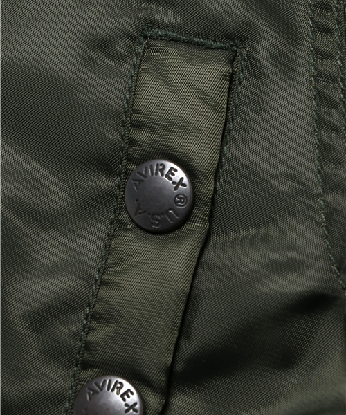 AVIREX（アヴィレックス）の「【AVIREX】N3-B（ミリタリージャケット・キッズ・カーキ・100/120/140/110/130）」の9枚目の写真