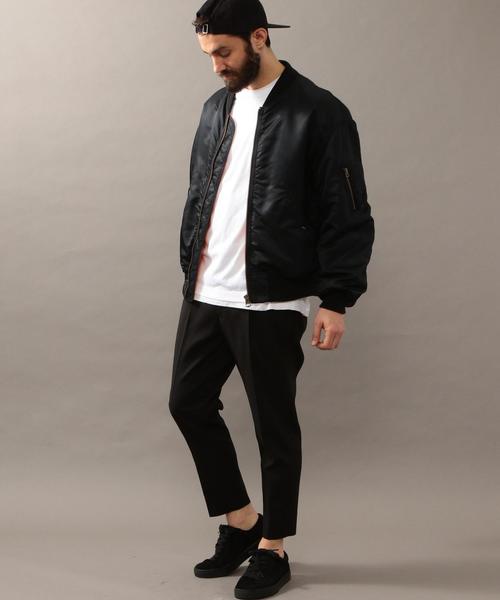 BEAUTY&YOUTH UNITED ARROWS（ビューティーアンドユースユナイテッドアローズ）の「BY ナイロン ルーズ MA-1◆（MA-1・メンズ・ブラック/ブラウン・LARGE/SMALL/MEDIUM）」の17枚目の写真