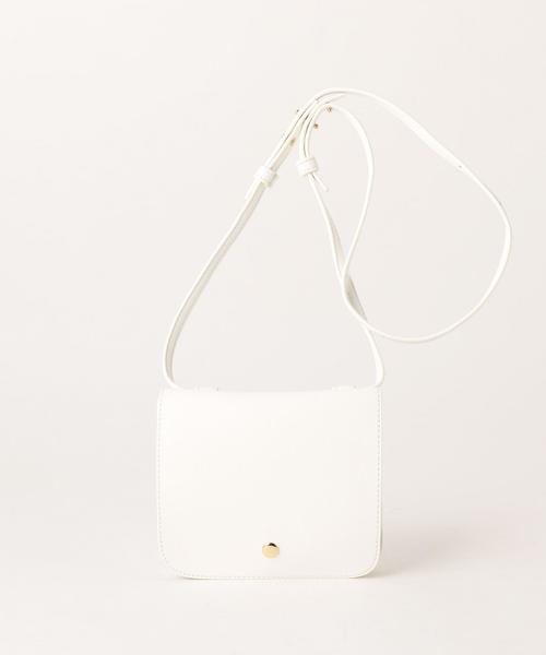 Another Edition（アナザーエディション）の「2Wayスクエアミニショルダー◆（ショルダーバッグ・レディース・ホワイト/ライトピンク/ケリー・FREE）」の2枚目の写真
