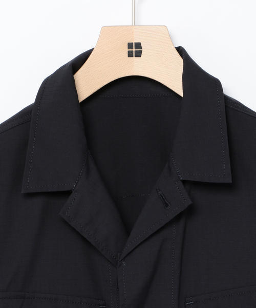 SHIPS Days(シップスデイズ)の「SHIPS Days: リップストップ ファティーグ ジャケット(ブルゾン・メンズ・オリーブ/ネイビー・MEDIUM/LARGE/SMALL)」の9枚目の写真