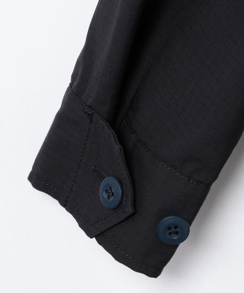 SHIPS Days(シップスデイズ)の「SHIPS Days: リップストップ ファティーグ ジャケット(ブルゾン・メンズ・オリーブ/ネイビー・MEDIUM/LARGE/SMALL)」の10枚目の写真