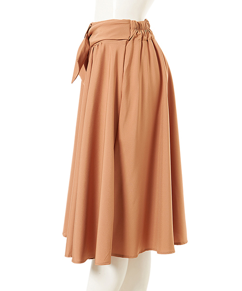 fifth（フィフス）の「フレアタックフレアスカート（スカート・レディース・ブラック/ベージュ・MEDIUM）」の5枚目の写真