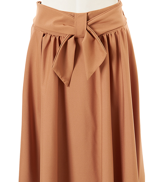 fifth（フィフス）の「フレアタックフレアスカート（スカート・レディース・ブラック/ベージュ・MEDIUM）」の7枚目の写真