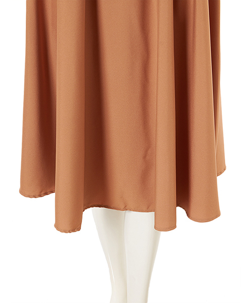 fifth（フィフス）の「フレアタックフレアスカート（スカート・レディース・ブラック/ベージュ・MEDIUM）」の8枚目の写真