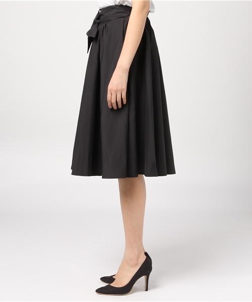 fifth（フィフス）の「フレアタックフレアスカート（スカート・レディース・ブラック/ベージュ・MEDIUM）」の11枚目の写真