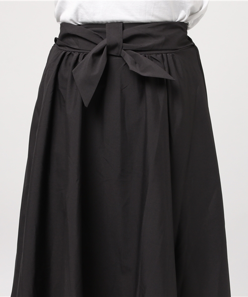 fifth（フィフス）の「フレアタックフレアスカート（スカート・レディース・ブラック/ベージュ・MEDIUM）」の13枚目の写真