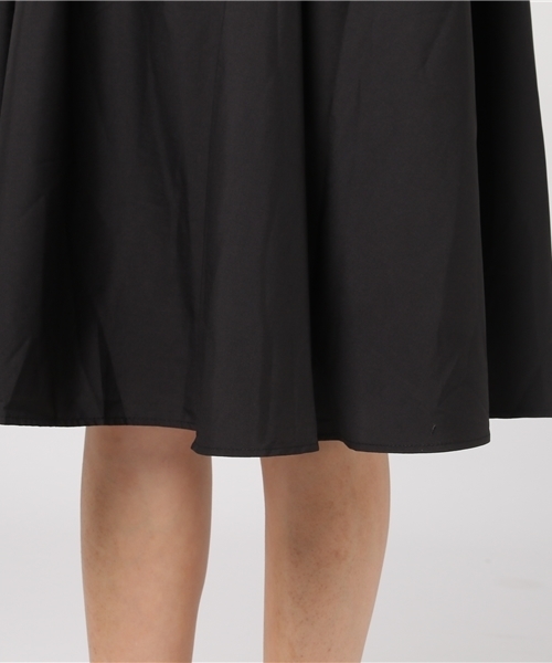 fifth（フィフス）の「フレアタックフレアスカート（スカート・レディース・ブラック/ベージュ・MEDIUM）」の15枚目の写真