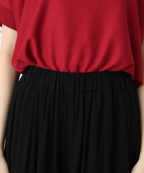 LEPSIM(レプシィム)の「レーヨンヨウリュウスカンツ 746488(その他パンツ・レディース・ホワイト/ブラック/グリーン・MEDIUM/LARGE)」の8枚目の写真