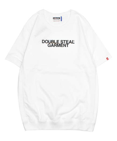 DOUBLE STEAL（ダブルスティール）の「Side Rib Crew Neck GARMENT Pt（Tシャツ/カットソー・メンズ・トップグレー/ネイビー/ホワイト/ブラック・LARGE/MEDIUM/X-LARGE）」の2枚目の写真