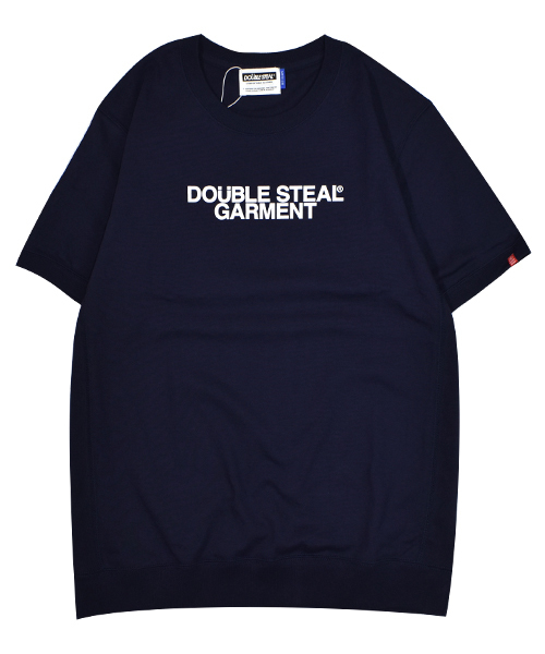 DOUBLE STEAL（ダブルスティール）の「Side Rib Crew Neck GARMENT Pt（Tシャツ/カットソー・メンズ・トップグレー/ネイビー/ホワイト/ブラック・LARGE/MEDIUM/X-LARGE）」の3枚目の写真