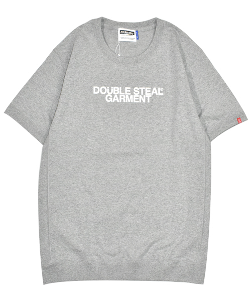 DOUBLE STEAL（ダブルスティール）の「Side Rib Crew Neck GARMENT Pt（Tシャツ/カットソー・メンズ・トップグレー/ネイビー/ホワイト/ブラック・LARGE/MEDIUM/X-LARGE）」の4枚目の写真