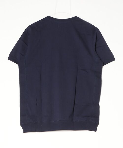 DOUBLE STEAL（ダブルスティール）の「Side Rib Crew Neck GARMENT Pt（Tシャツ/カットソー・メンズ・トップグレー/ネイビー/ホワイト/ブラック・LARGE/MEDIUM/X-LARGE）」の5枚目の写真