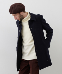 UNITED TOKYO | メリノメルトンステンカラーコート(ステンカラーコート)