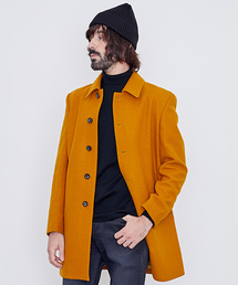 UNITED TOKYO | メリノメルトンステンカラーコート(ステンカラーコート)