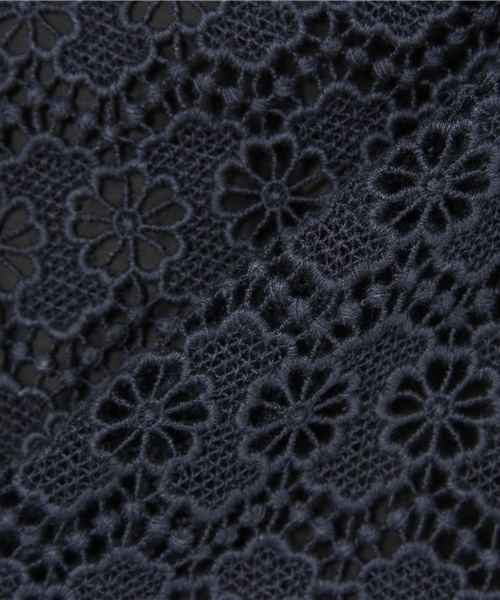 SHIPS for women（シップスフォーウィメン）の「レース ブラウス（シャツ/ブラウス・レディース・ホワイト/オフホワイト/ネイビー・ONE SIZE）」の8枚目の写真