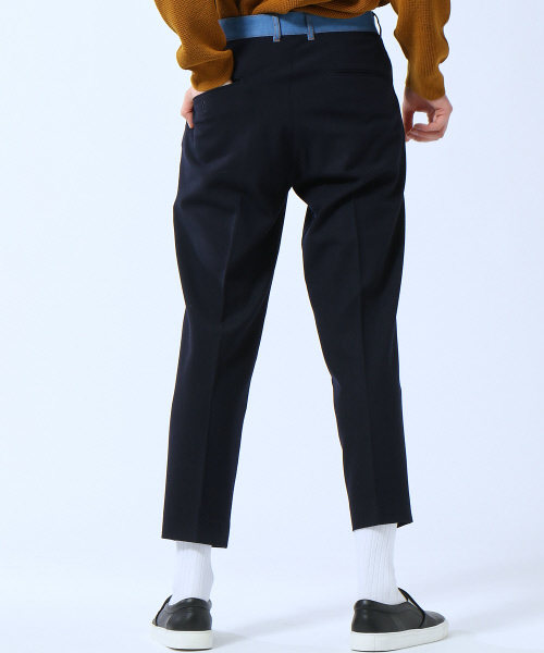 ABAHOUSE（アバハウス）の「【2WAYストレッチ素材】ウールテーパードパンツ（その他パンツ・メンズ・ブラック/ブラウン・46/48/44）」の5枚目の写真