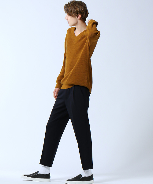 ABAHOUSE（アバハウス）の「【2WAYストレッチ素材】ウールテーパードパンツ（その他パンツ・メンズ・ブラック/ブラウン・46/48/44）」の10枚目の写真