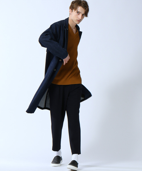 ABAHOUSE（アバハウス）の「【2WAYストレッチ素材】ウールテーパードパンツ（その他パンツ・メンズ・ブラック/ブラウン・46/48/44）」の11枚目の写真