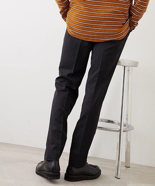 UNITED TOKYO（ユナイテッドトウキョウ）の「T/Wストレッチパンツ（スラックス・メンズ・ネイビー/グレー・1/2/3）」の15枚目の写真