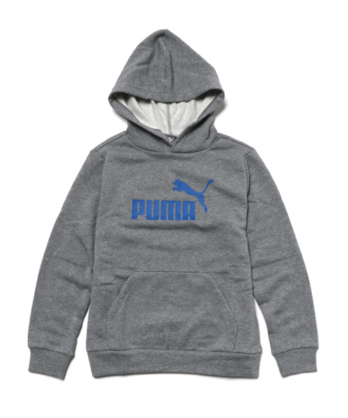 PUMA（プーマ）の「プーマ スウェットパーカー 850943（パーカー・キッズ・ブラック/ネイビー/レッド/グレー/ブルー・120cm/140cm/150cm/130cm/160cm）」の2枚目の写真