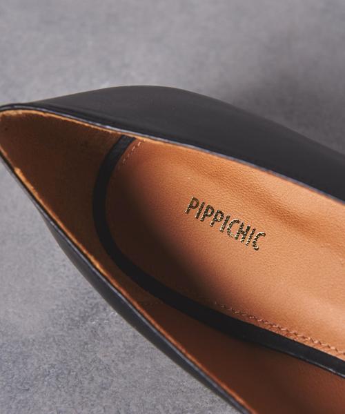 Pippichic（ピッピシック）の「＜PIPPICHIC（ピッピシック）＞ ANNA ビジュー フラットシューズ（パンプス・レディース・ブラック・36/35h/37h/36h/37/38）」の9枚目の写真