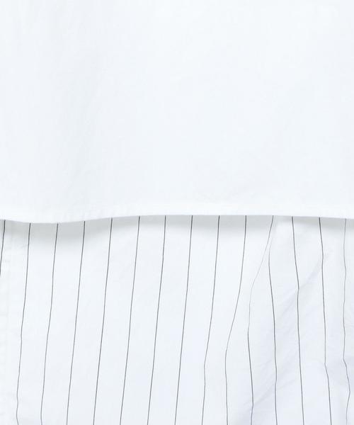 ATELIER BETON（アトリエベトン）の「＜ATELIER BETON＞APRON SHIRT/ｼｬﾂ.（シャツ/ブラウス・メンズ・ホワイト/ネイビー・3）」の11枚目の写真