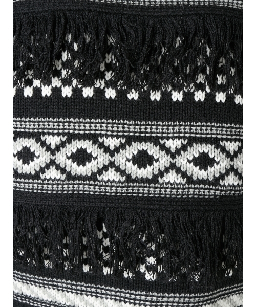 MURUA（ムルーア）の「ノルディック柄KNIT（ニット/セーター・レディース・ブラック/オフホワイト/グリーン・FREE）」の20枚目の写真