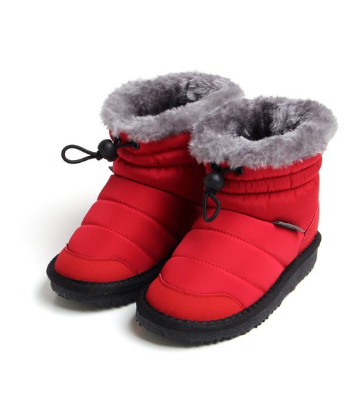 Ampersand（アンパサンド）の「トドラー中綿ボアショートブーツ（ブーツ・キッズ・ブラック/レッド/ブルー・16/17/18/19/20/21）」の3枚目の写真