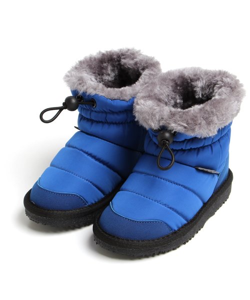 Ampersand（アンパサンド）の「トドラー中綿ボアショートブーツ（ブーツ・キッズ・ブラック/レッド/ブルー・16/17/18/19/20/21）」の2枚目の写真