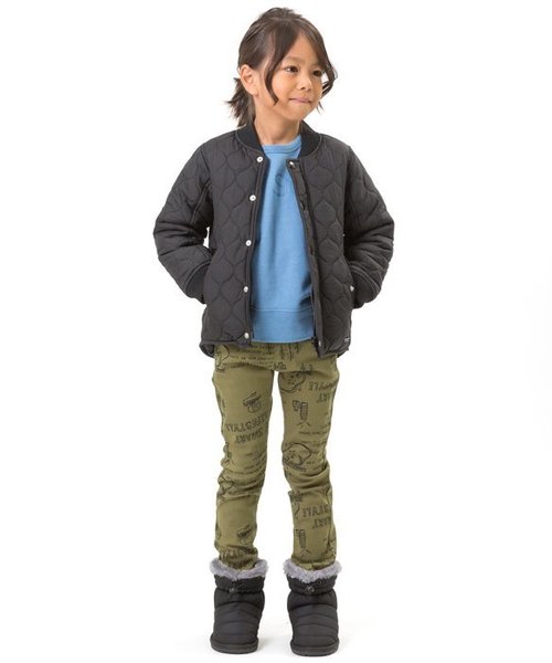 Ampersand（アンパサンド）の「トドラー中綿ボアショートブーツ（ブーツ・キッズ・ブラック/レッド/ブルー・16/17/18/19/20/21）」の6枚目の写真