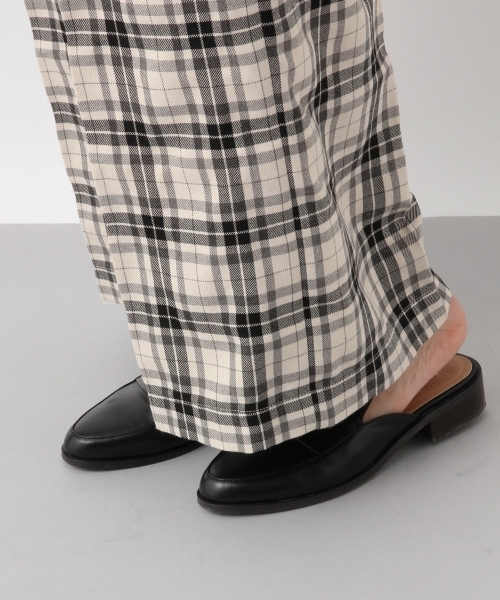 LEPSIM(レプシィム)の「TRハイウエストチェックワイドパンツ 780679(その他パンツ・レディース・ホワイト系その他/ブラック系その他/ブラウン系その他・MEDIUM/LARGE)」の8枚目の写真