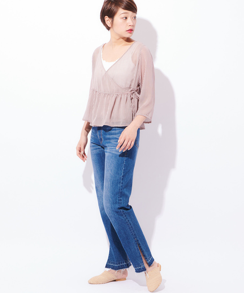 CIAOPANIC(チャオパニック)の「ラフィアスリッパサンダル(その他シューズ・レディース・ベージュ・37/38/39)」の11枚目の写真