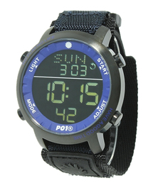 P01 | 【P01=プレイ】SUPER DIGITAL(アナログ腕時計)