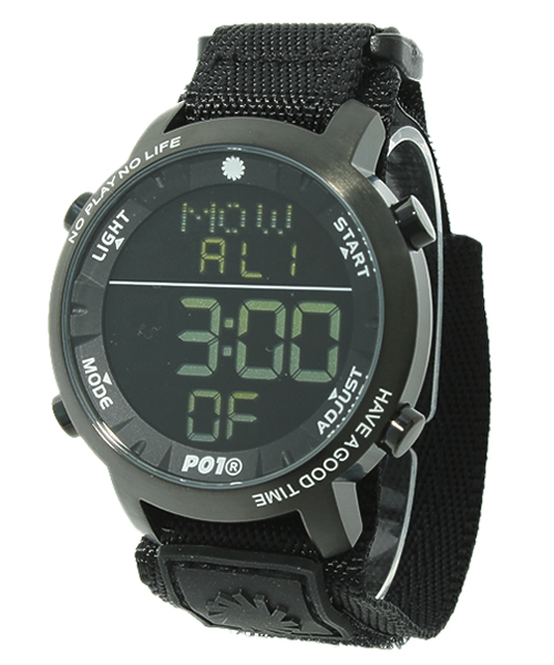 P01（プレイ）の「【P01=プレイ】SUPER DIGITAL（アナログ腕時計・メンズ・ブルー/シルバー/ゴールド/イエロー/ブラック/ホワイト/カーキ/レッド・FREE）」の3枚目の写真