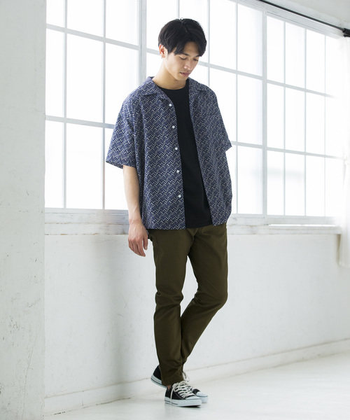 WEGO（ウィゴー）の「WEGO/総柄開襟シャツ（シャツ/ブラウス・メンズ・その他1/その他2/その他3/その他4/その他5・LARGE/MEDIUM）」の18枚目の写真