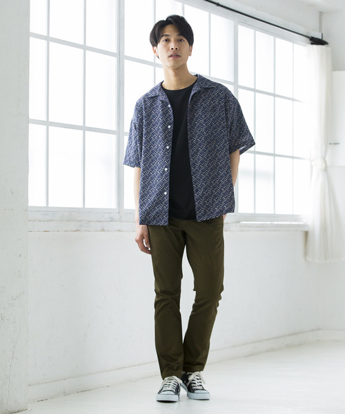 WEGO（ウィゴー）の「WEGO/総柄開襟シャツ（シャツ/ブラウス・メンズ・その他1/その他2/その他3/その他4/その他5・LARGE/MEDIUM）」の19枚目の写真