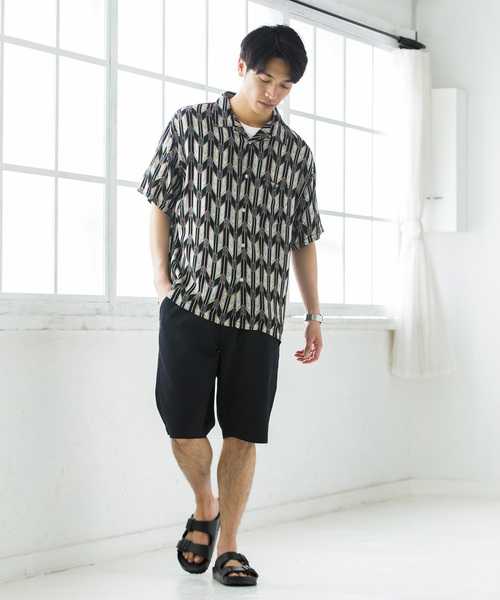 WEGO（ウィゴー）の「WEGO/総柄開襟シャツ（シャツ/ブラウス・メンズ・その他1/その他2/その他3/その他4/その他5・LARGE/MEDIUM）」の21枚目の写真