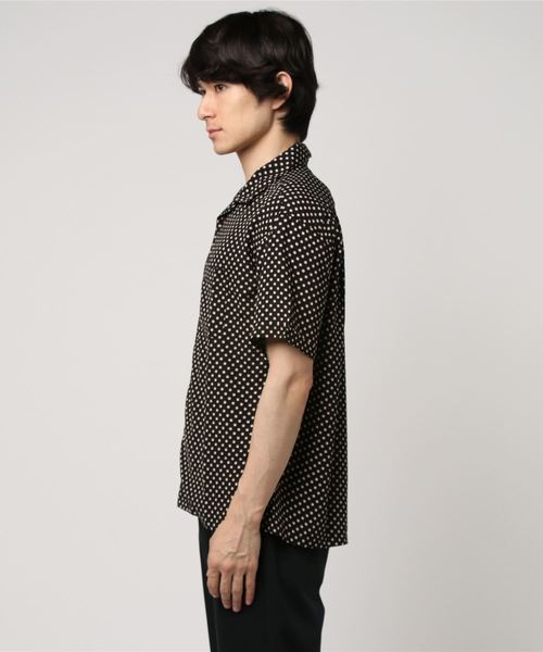 WEGO（ウィゴー）の「WEGO/総柄開襟シャツ（シャツ/ブラウス・メンズ・その他1/その他2/その他3/その他4/その他5・LARGE/MEDIUM）」の6枚目の写真