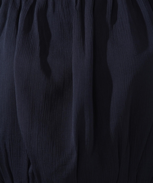 laboratory work（ラボラトリーワーク）の「楊柳オフショルブラウス（シャツ/ブラウス・レディース・ブルー/ネイビー/イエロー・MEDIUM）」の9枚目の写真