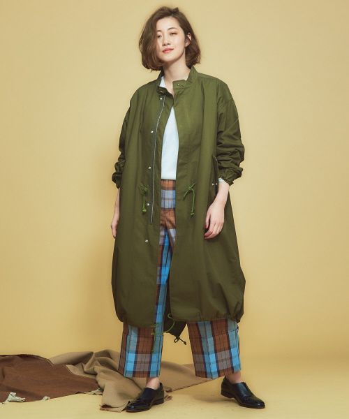 Abahouse Devinette(ドゥヴィネット)の「アイコンM65パーカーコート(モッズコート・レディース・ベージュ/カーキ・38/36)」の8枚目の写真